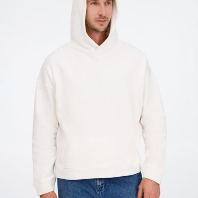 Худи оверсайз унисекс Tolla, молочное