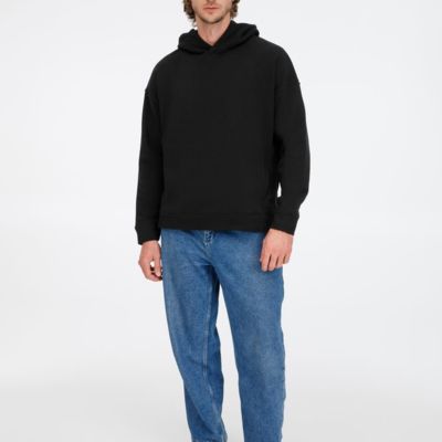 Худи оверсайз унисекс Tolla, черное