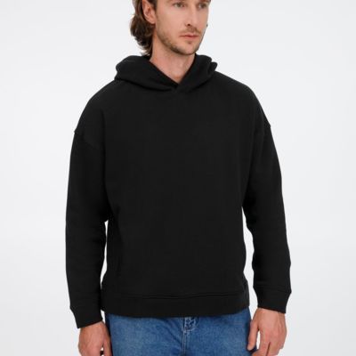 Худи оверсайз унисекс Tolla, черное