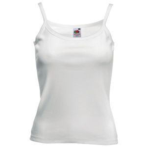 Майка "Lady-fit Strap T", белый_L, 100% х/б, 210 г/м2