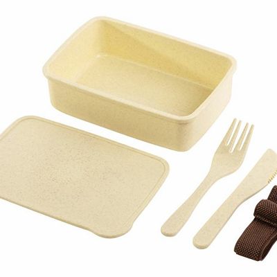 Ланч-бокс Meal из бамбукового волокна, бежевый