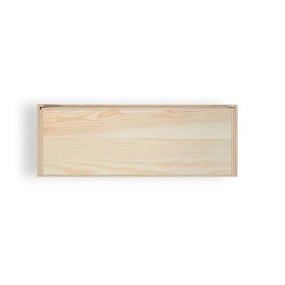 Деревянная коробка BOXIE WOOD L, натуральный темный