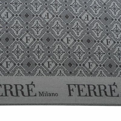 Зонт складной автоматический Ferre Milano, серый