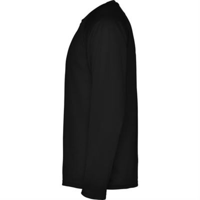 Спортивная футболка MONTECARLO L/S мужская, ЧЕРНЫЙ S