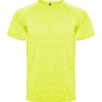 Спортивная футболка AUSTIN мужская, ПЁСТРЫЙ ЖЕЛТЫЙ ФЛУОРЕСЦЕНТНЫЙ S