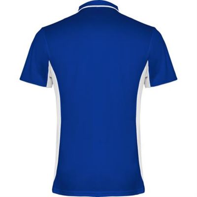 Спортивная футболка поло MONTMELO мужская, КОРОЛЕВСКИЙ СИНИЙ/БЕЛЫЙ S