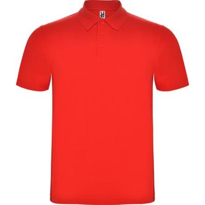Футболка поло AUSTRAL мужская, КРАСНЫЙ S
