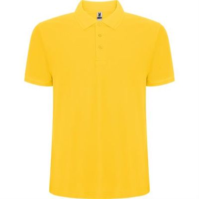 Футболка поло PEGASO PREMIUM мужская, ЖЕЛТЫЙ S
