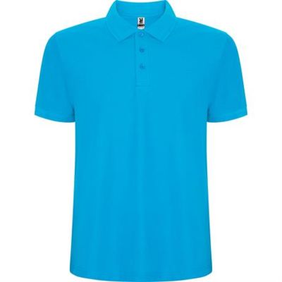 Футболка поло PEGASO PREMIUM мужская, БИРЮЗОВЫЙ S