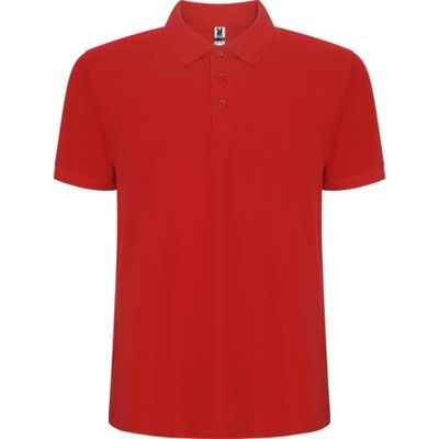 Футболка поло PEGASO PREMIUM мужская, КРАСНЫЙ S