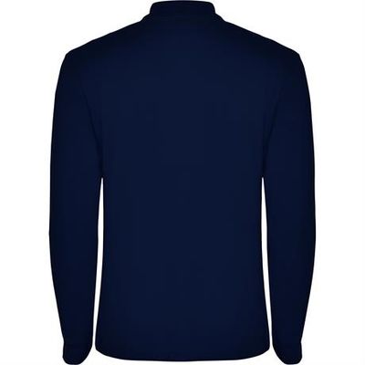 Футболка поло ESTRELLA L/S мужская, МОРСКОЙ СИНИЙ S