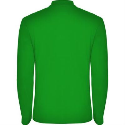 Футболка поло ESTRELLA L/S мужская, ТРАВЯНОЙ ЗЕЛЕНЫЙ S