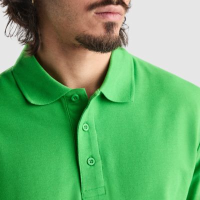 Футболка поло ESTRELLA L/S мужская, ТРАВЯНОЙ ЗЕЛЕНЫЙ S