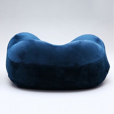 Подушка для путешествий со встроенным массажером Massage Tranquility Pillow, синий