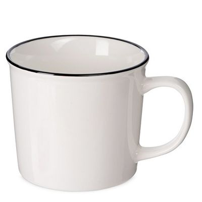 Кружка Nancy Line, белый/черный