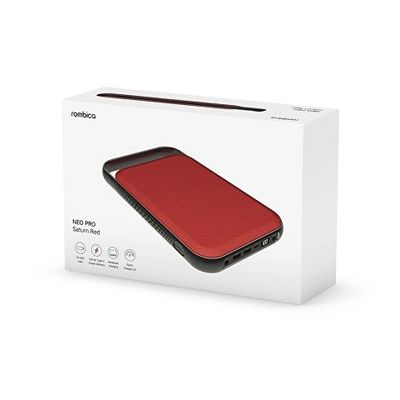 Внешний аккумулятор NEO PRO Saturn для ноутбуков с QC/PD, 55000 mAh, красный