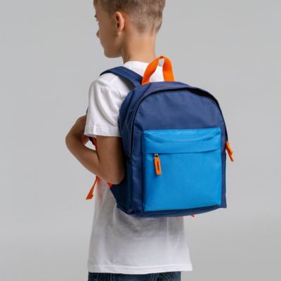 Рюкзак детский Kiddo, бордовый с серым