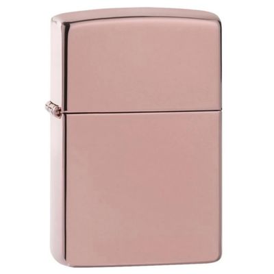 Зажигалка ZIPPO Classic с покрытием High Polish Rose Gold, латунь/сталь, розовое золото, 38x13x57 мм