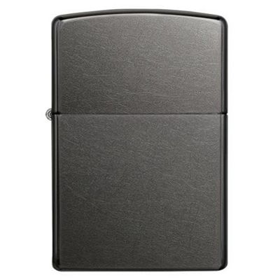 Зажигалка ZIPPO Classic с покрытием Gray Dusk , латунь/сталь, серая, матовая, 38x13x57 мм