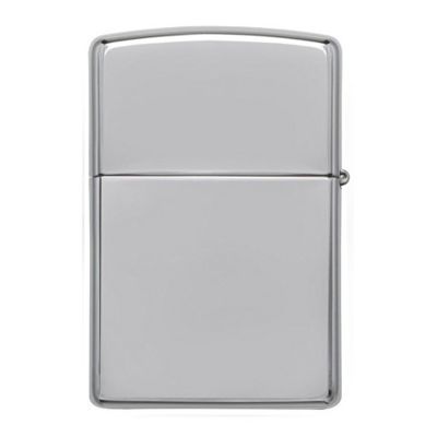 Зажигалка ZIPPO Classic с покрытием High Polish Chrome, латунь/сталь, серебристая, 38x13x57 мм