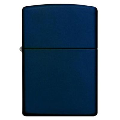 Зажигалка ZIPPO Classic с покрытием Navy Matte, латунь/сталь, синяя, матовая, 38x13x57 мм