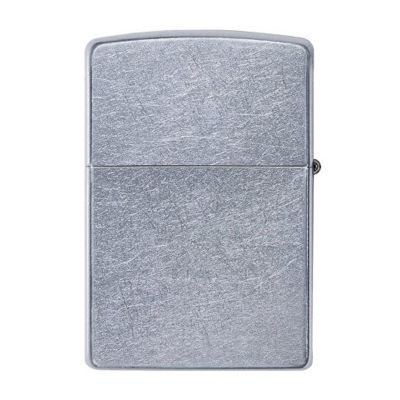 Зажигалка ZIPPO Classic с покрытием Street Chrome™, латунь/сталь, серебристая, матовая, 38x13x57 мм