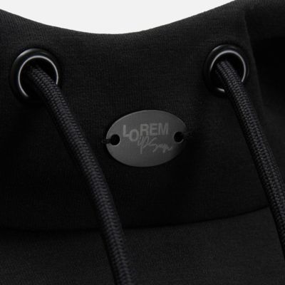 Шильдик металлический Alfa Oval, черный