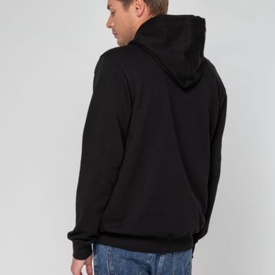 Худи унисекс с карманом на груди Chest Pocket, черное