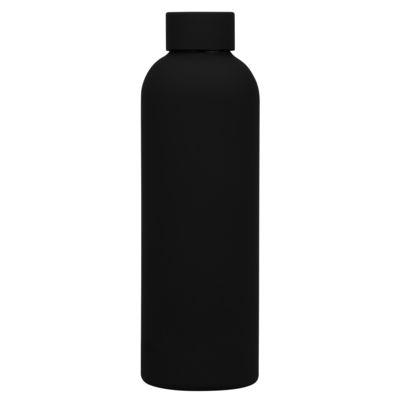 Термобутылка вакуумная герметичная, Prima, 500 ml, черная матовая