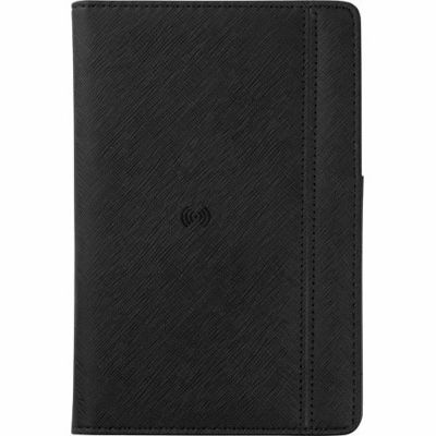 Органайзер с функцией беспроводной зарядки Manner, 5000 mah, черный