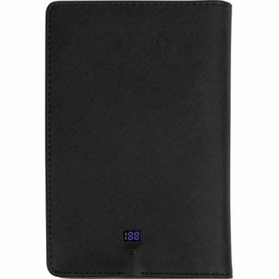 Органайзер с функцией беспроводной зарядки Manner, 5000 mah, черный