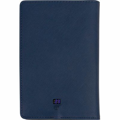 Органайзер с функцией беспроводной зарядки Manner, 5000 mah, темно-синий