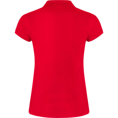 Футболка поло STAR WOMAN женская, КРАСНЫЙ 2XL