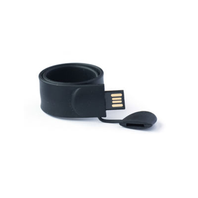 Браслет 02 Слэп, желтый, UDP (мини) чип USB 2.0 4гб, 4Gb