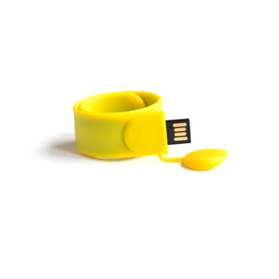 Браслет 02 Слэп, черный, UDP (мини) чип USB 2.0 4гб, 4Gb