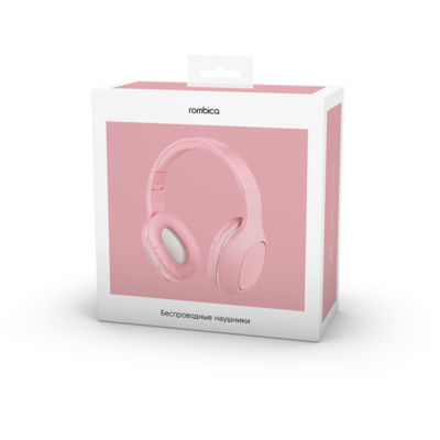 Наушники беспроводные Rombica Mysound BH-04, синий