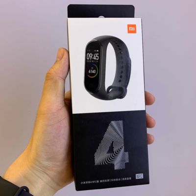 Смарт-браслет Xiaomi Mi Band 4 NFC, черный