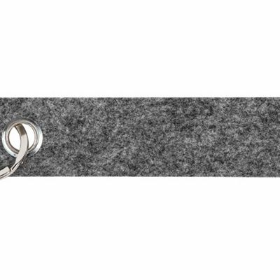 Брелок Felt из RPET-фетра, серый