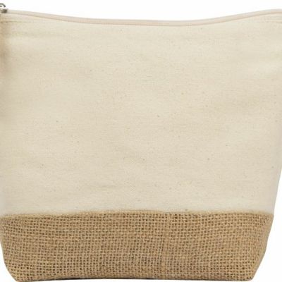 Косметичка Jute из хлопка и джута, натуральный