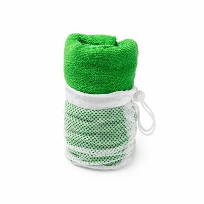 Впитывающее полотенце Келси (KELSEY) из микроволокна, зеленый