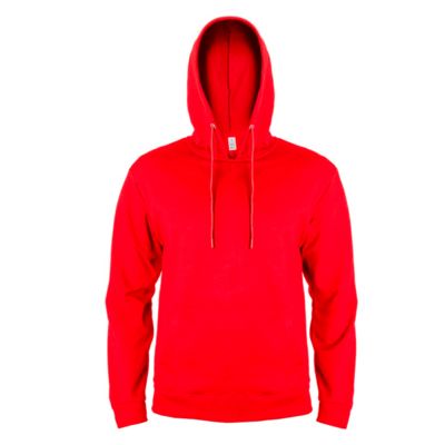 Толстовка мужская с капюшоном SELEN, красный, S, 50 % хлопок, 50% полиэстер, 260 г/м2