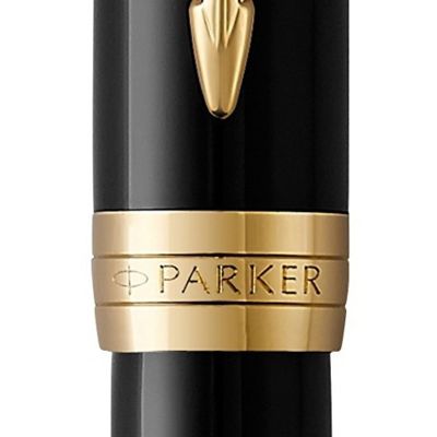Перьевая ручка Parker Duofold Classic Centennial, Black GT, перо: F