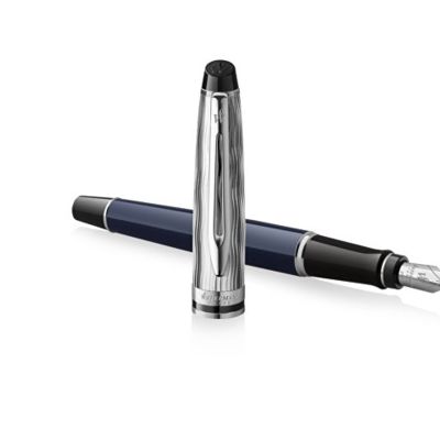 Перьевая ручка Waterman Expert22 SE deluxe Blue CT, перо: F, цвет: Blue, в подарочной упаковке