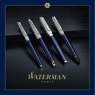 Перьевая ручка Waterman Expert22 SE deluxe Blue CT, перо: F, цвет: Blue, в подарочной упаковке