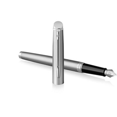 Перьевая ручка Waterman Hemisphere Entry Point Stainless Steel matte в подарочной упаковке