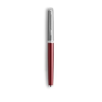 Перьевая ручка Waterman Hemisphere Entry Point Stainless Steel with Red Lacquer в подарочной упаковке