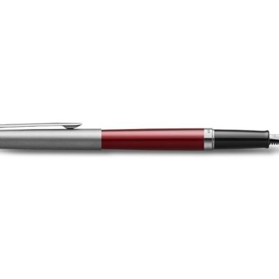 Перьевая ручка Waterman Hemisphere Entry Point Stainless Steel with Red Lacquer в подарочной упаковке