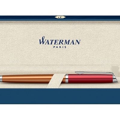 Перьевая ручка Waterman Hemisphere French riviera VERMILLON в подарочной коробке