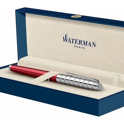 Перьевая ручка Waterman Hemisphere French riviera Deluxe RED CLUB в подарочной коробке