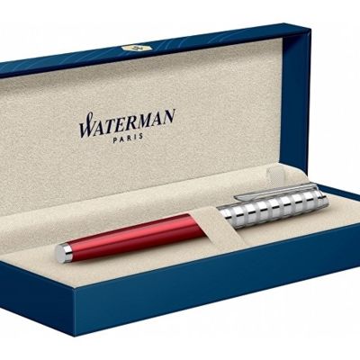 Перьевая ручка Waterman Hemisphere French riviera Deluxe RED CLUB в подарочной коробке